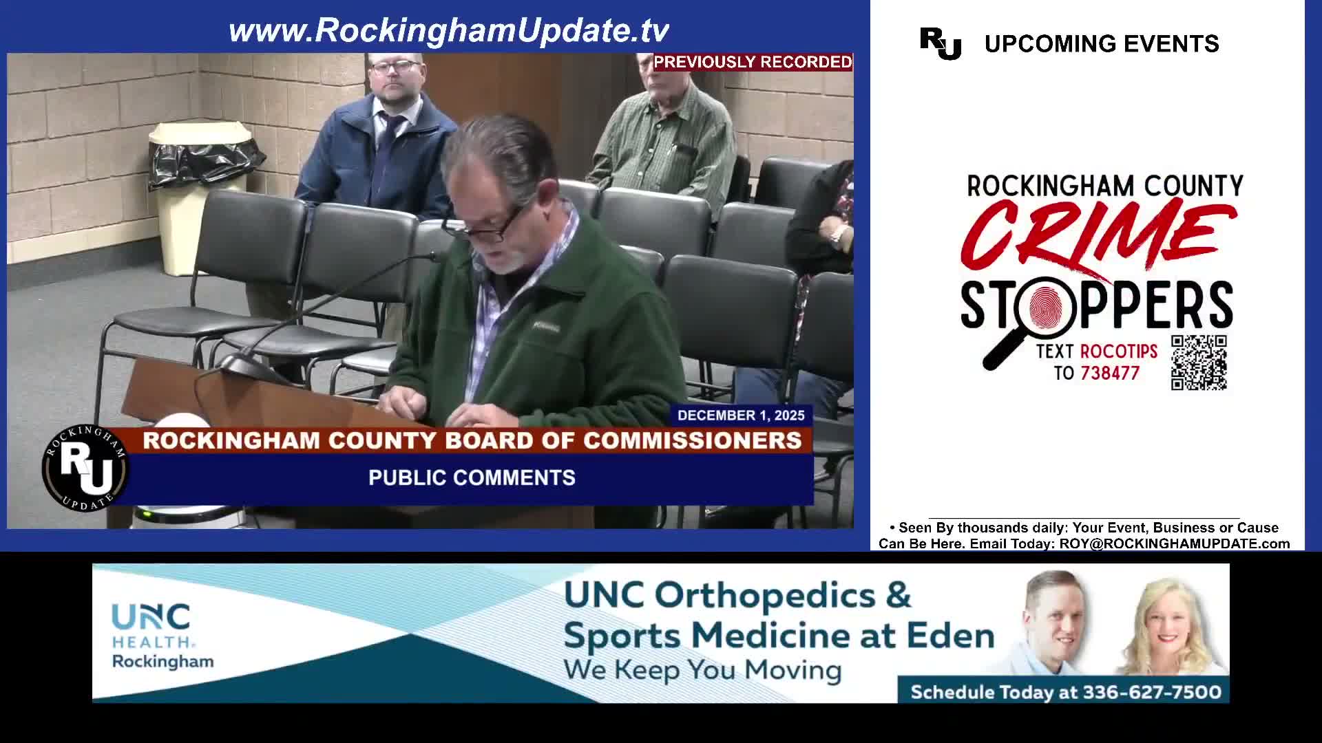 Public alleges commissioner benefited from airport contract; commissioner denies impropriety