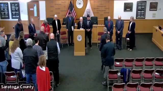 Saratoga County honors World War II seaman Thomas J. Messer Sr. with proclamations, medals and a flag flown over the U.S. Capitol