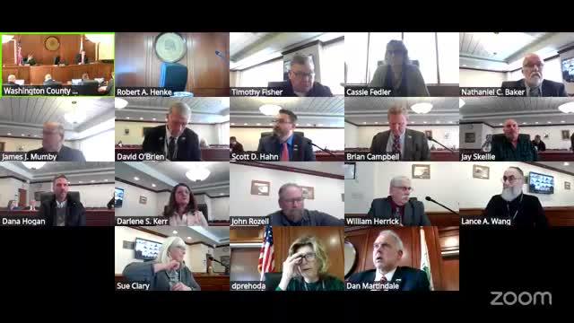 Washington County Board elects Robert Henke chair and approves organizational slate of resolutions