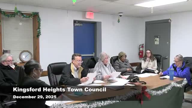 Kingsford Heights adopts salary ordinances; council approves 3% pay boost for hourly staff