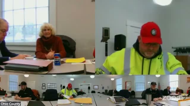 Commissioners discuss covering pension contributions for deputy called to active duty, consider formal policy