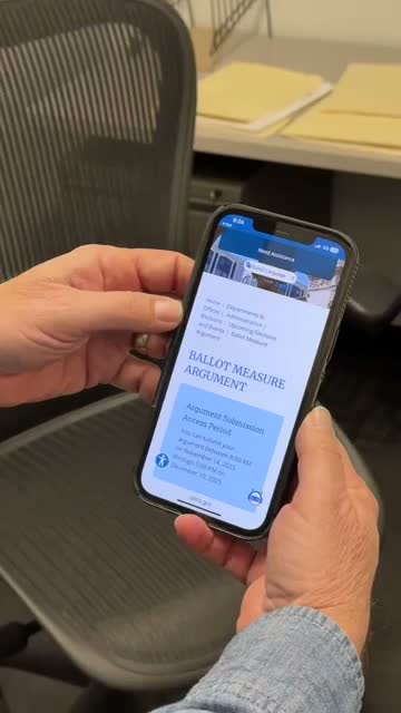 How to submit an RTA ballot measure argument in Pima County