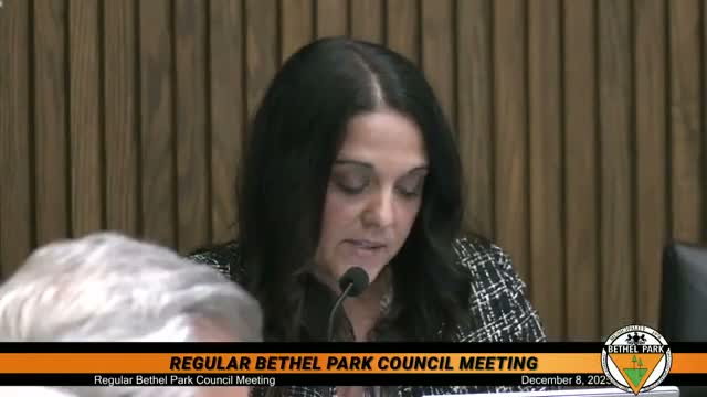 Bethel Park Council adopts $52,195 LSA grant application for park lighting controls