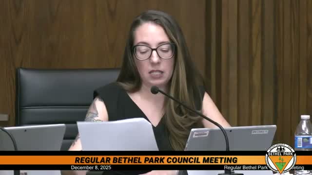 Council approves PennDOT winter maintenance agreement and $13,593.20 parks purchase