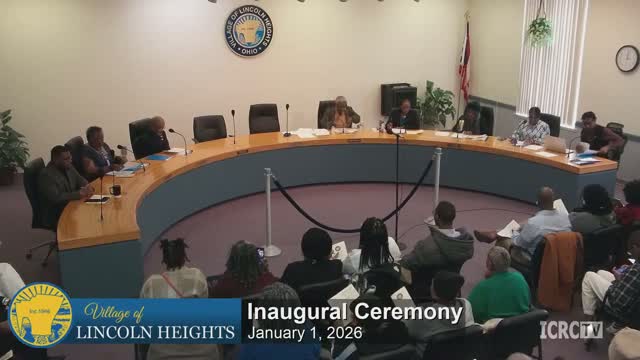 Lincoln Heights council sworn in; Tanya Key elected mayor, Durrance Daniels vice mayor; Lisa Randolph named clerk