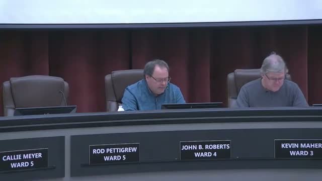 Public Works Committee postpones sidewalk-variance request for Sheridan Lake Road to Jan. 27