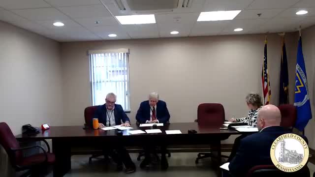 Clearfield County reorganizes appointments and designates three bank depositories for 2026