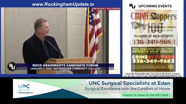 GOP U.S. Senate hopefuls press faith-based message and hardline policy proposals at Rockingham forum