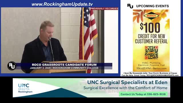 County commission and clerk candidates in Rockingham emphasize emergency services, transparency and experience