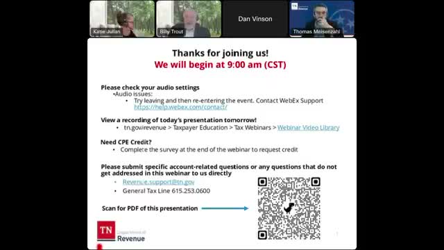 Tennessee Department of Revenue tells businesses to keep “three years plus current,” verify exemption certificates and use online portal for refunds