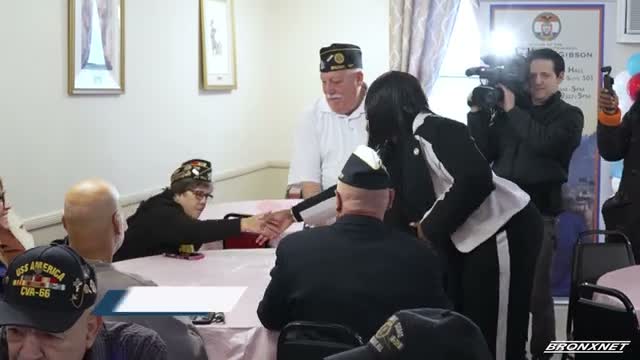 Bronx Borough President Declares November 'Veterans Appreciation Month' and Hosts Kickoff