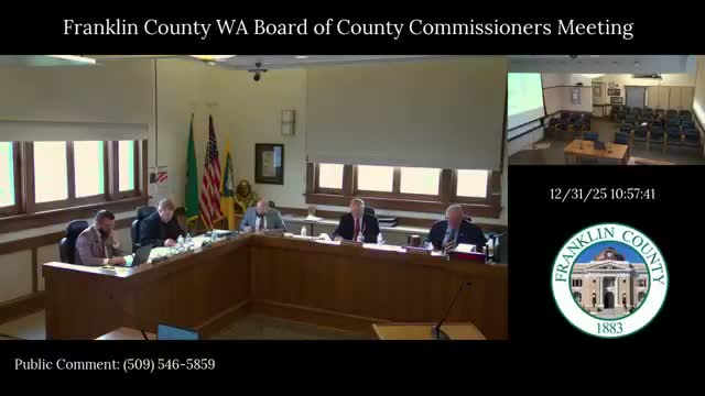 Franklin County commissioners review committee assignments, plan follow-up after missed notifications