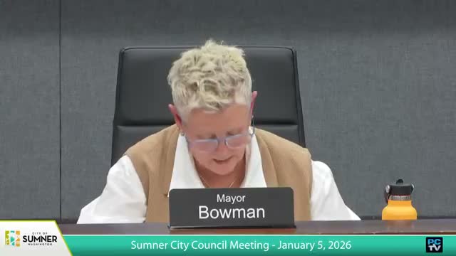 Sumner council affirms December flood emergency after detailed staff briefing