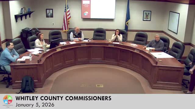 Resident requests public records for November meeting with BZA member; commissioners ask for written request