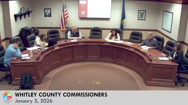 Whitley County board approves personnel changes, contracts and two subdivisions
