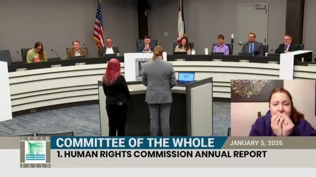 Cedar Falls Human Rights Commission reviews FY2025 activities, reports nine complaints