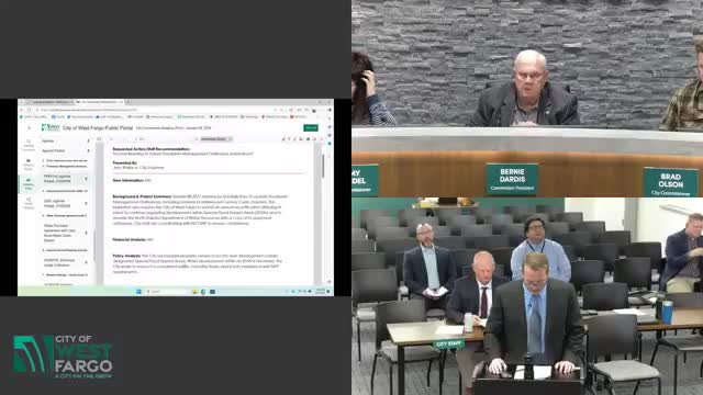 West Fargo commission approves floodplain ordinance amendment, municipal judge ordinance and routine agenda items