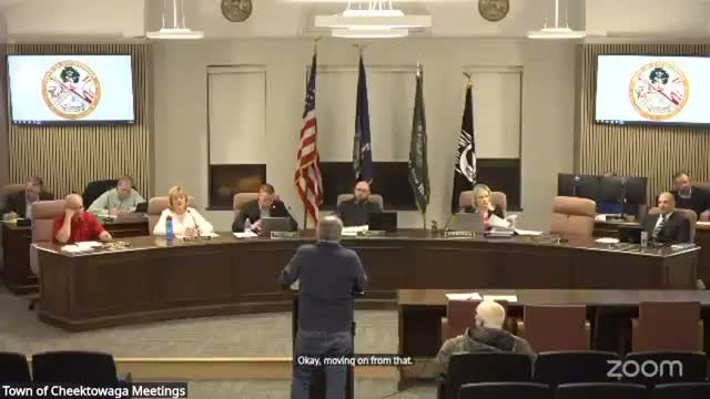 Residents press board on streetlight outages, sidewalk clearing, assessment review and emergency 'tracks' vehicle