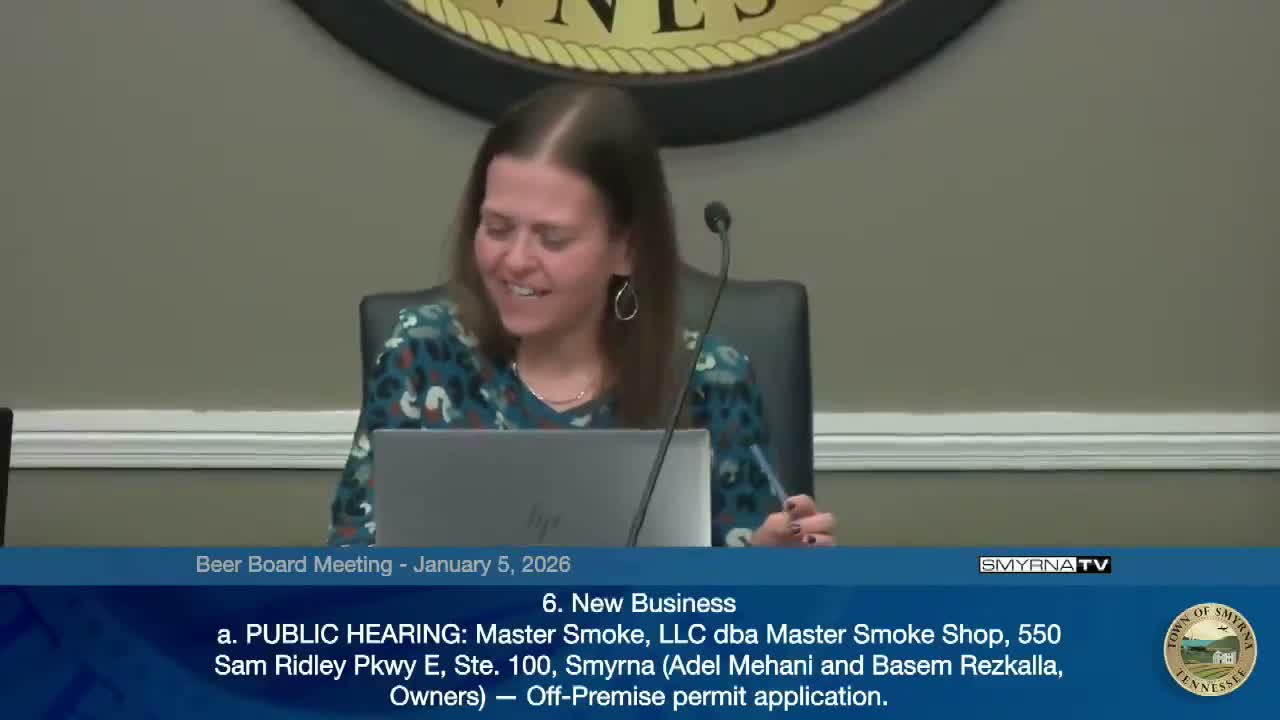 Board approves off-premise permit after ownership restructure for Gil's Food Market LLC