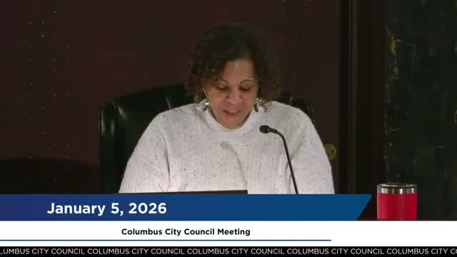 Columbus City Council elects Shannon Harden president, confirms pro tem and key appointments as it reorganizes