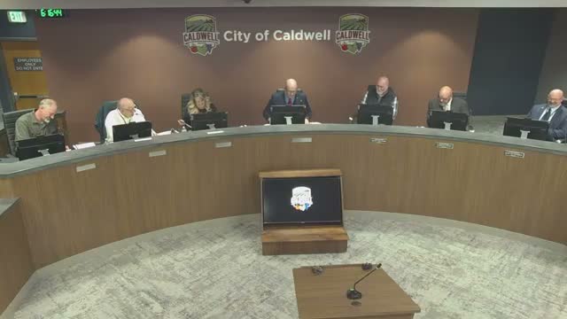 Caldwell council elects Diana Register as council president after swearing-in