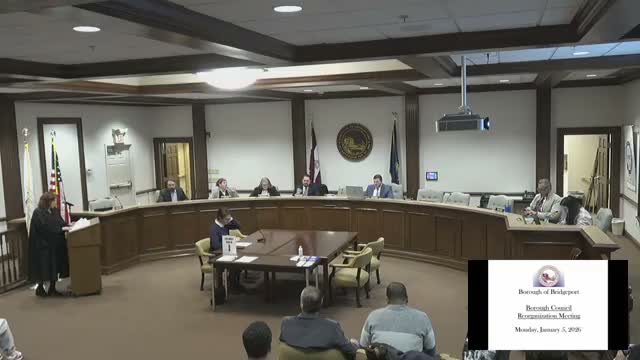 Bridgeport Borough holds biennial reorganization; mayor sworn, council leadership chosen and slate of appointments approved