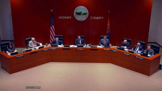 Mohave County supervisors approve flood-control purchases, park rule hearing, road speed changes and other consent items