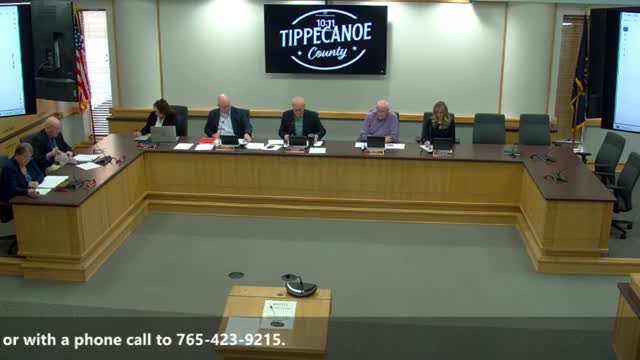 Tippecanoe County adopts drainage fee increases, extends Baker Tilly contract and approves monitoring agreements expected to save about $250,000 annually