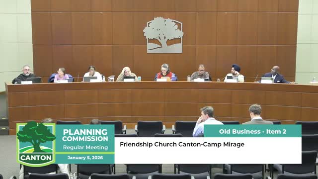 Planning commission approves Camp Mirage day camp with noise, siting and plan conditions