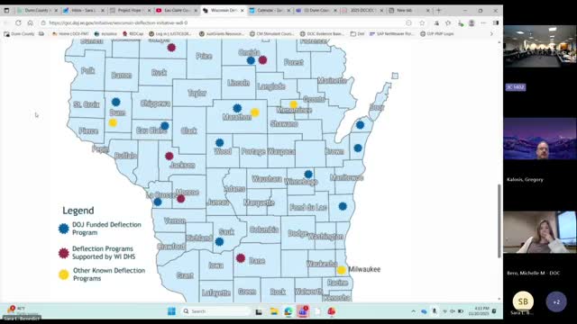 Dunn County CJCC hears Project Hope presentation on law-enforcement deflection