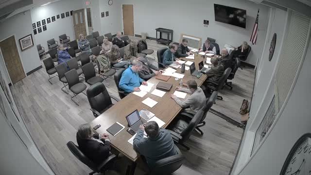 Commission debates process, authority and cost for temporary Brown House construction driveway; motion to authorize up to $5,000 proposed