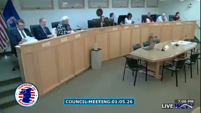 Township of Washington holds reorganization meeting; officials sworn in and mayor previews priorities