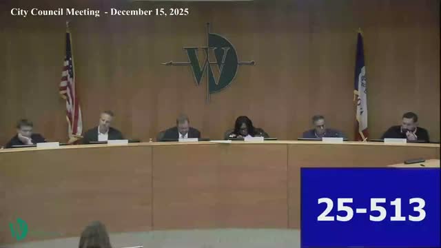 At a glance: Key approvals and votes from the Dec. 15 West Des Moines council meeting