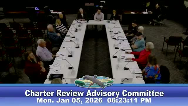 Sebastian Charter Review Committee elects chair, sets timeline to shape ballot proposals