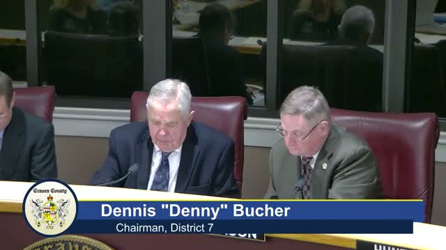 Craven County commissioners approve pump repair and property sale, delay RV-park ordinance