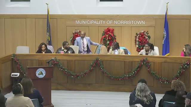 Norristown council swears in leadership, completes reorganization