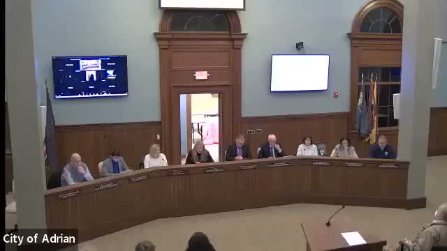 Adrian swears in two police officers; residents press city on bid due diligence, homelessness and Bixby site