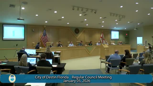 Destin council asks staff to open talks with state over Noriego Pointe after public outcry; resolution seeking CFO probe fails