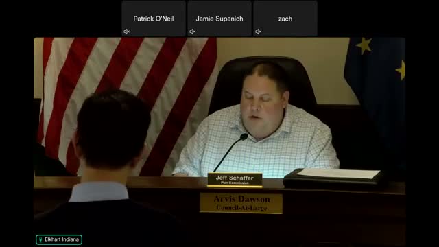 Elkhart Planning Commission elects 2026 officers; names plat committee and BZA representative