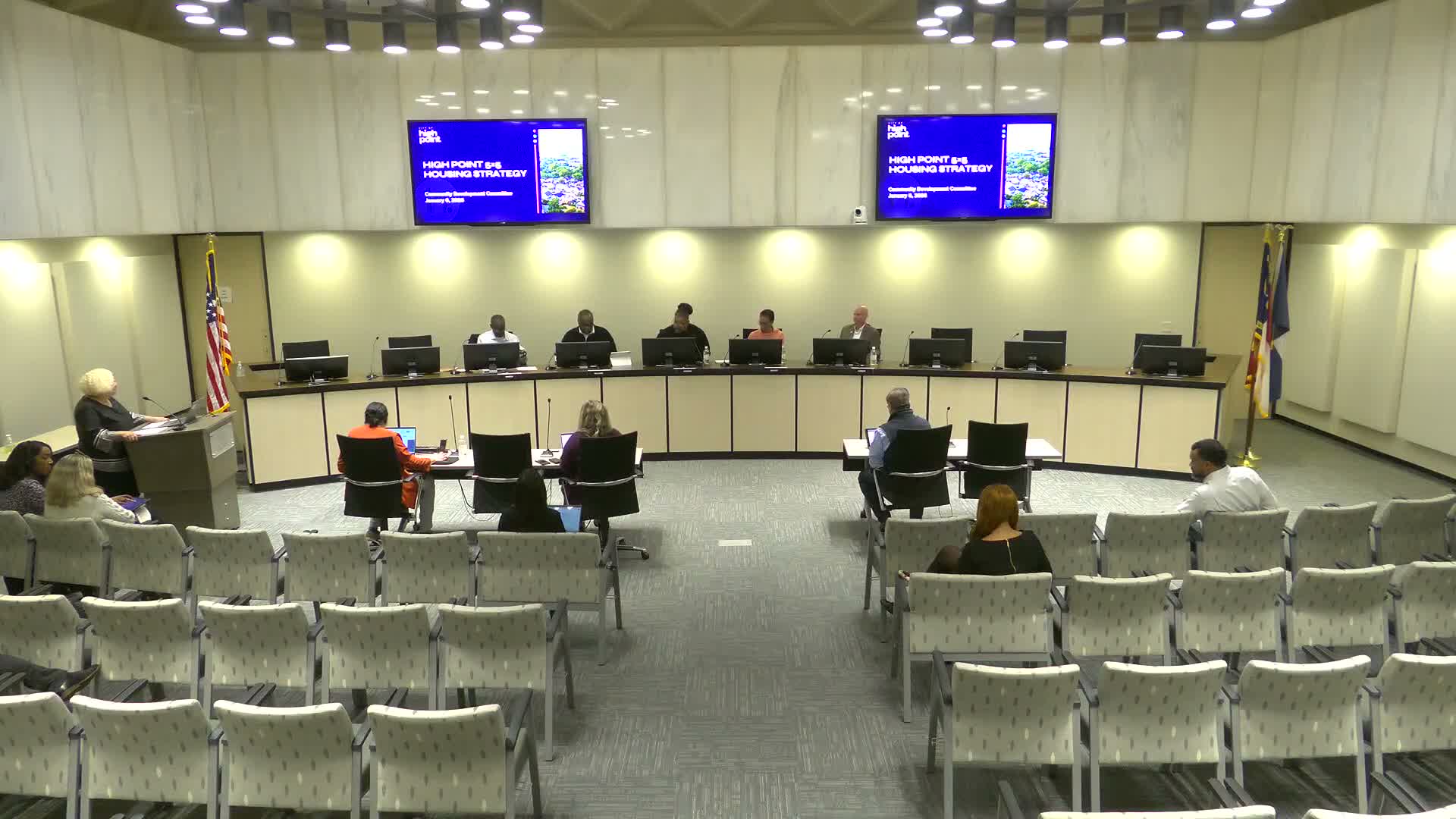 High Point presents five‑year housing strategy aiming to preserve or produce about 5,000 units; funding and preservation highlighted