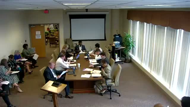 Council previews public hearing on proposed alley vacation near 6 S. Franklin Street; public works to investigate service impacts