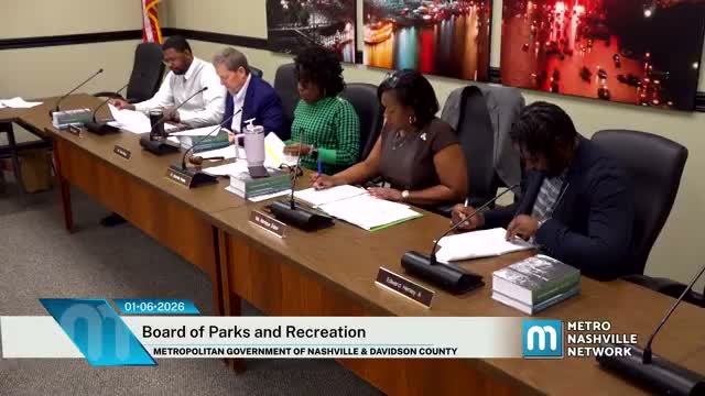 Parks board approves multiple easements, donations and agreements in unanimous votes