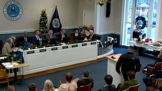 Babylon board hears four public hearings; residents object to proposed marina fee increases and call for environmental review on cemetery rezoning