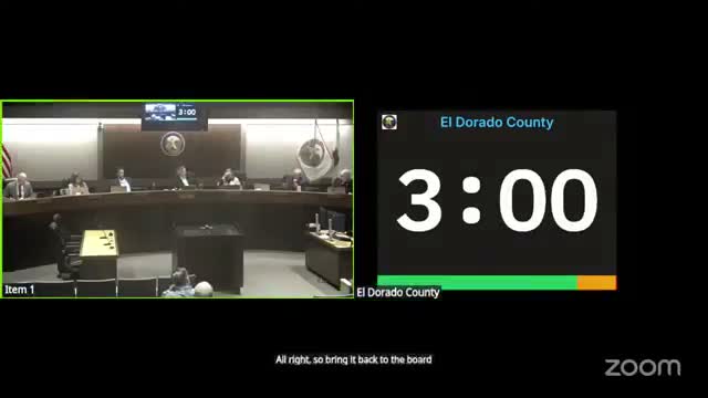 El Dorado County supervisors elect Brooke as chair amid succession debate