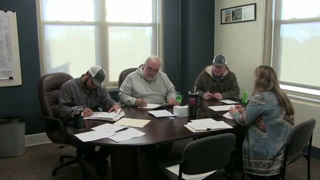 Directors discuss administrative updates, payments and a wording correction; some phrasing unclear