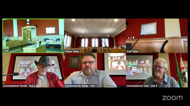 Commissioners move to rebid Camelot septic, award fuel contract and set Barnes Drive emergency repairs