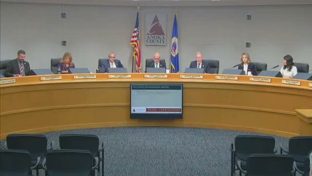Anoka County adopts organizational rules, appoints boards and officers for 2026