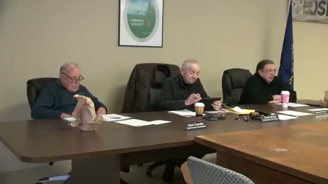 Carroll County commission authorizes letter to state seeking higher line-item transfer cap