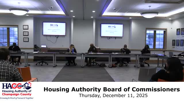 HACC report: staff awards, development updates and financial briefings