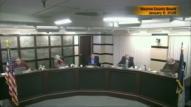 Stearns County Board elects new chair, approves consent items and grants